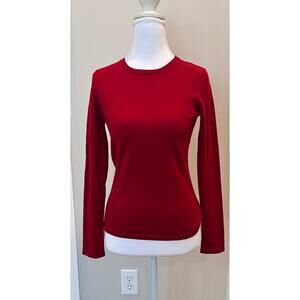 Ann Taylor Red Sweater xs